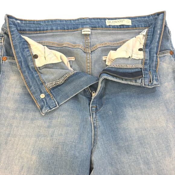 Blanknyc The Baxter Cropped Ribcage Straight Leg Denim Jeans Size 29/8 Ankle - Picture 7 of 10